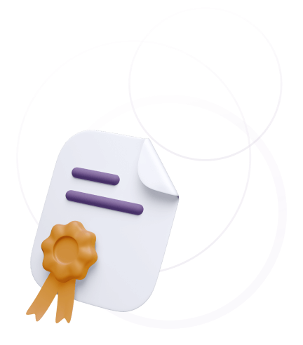 3D certification icon